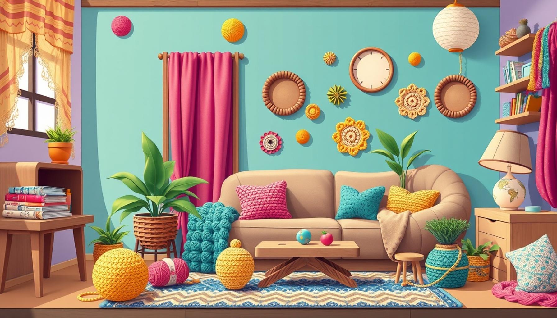 The Magic of Crochet: Innovative Projects to Decorate Your Home